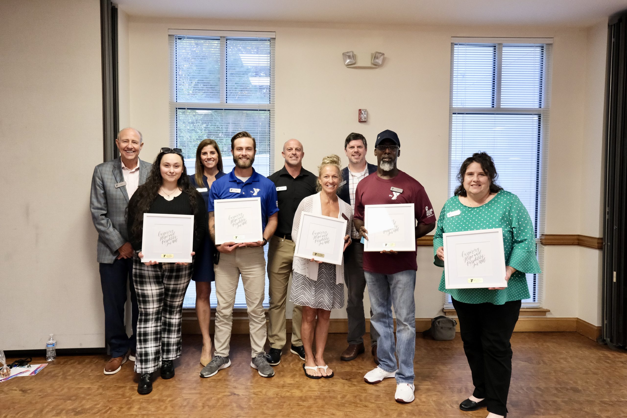 Fall 2023 Hope Award Winners - YMCA of Coastal Carolina